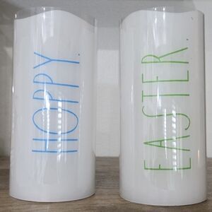Hoppy Easter LED Wax  Candle Set By Rae Dunn